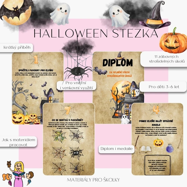 Halloween stezka