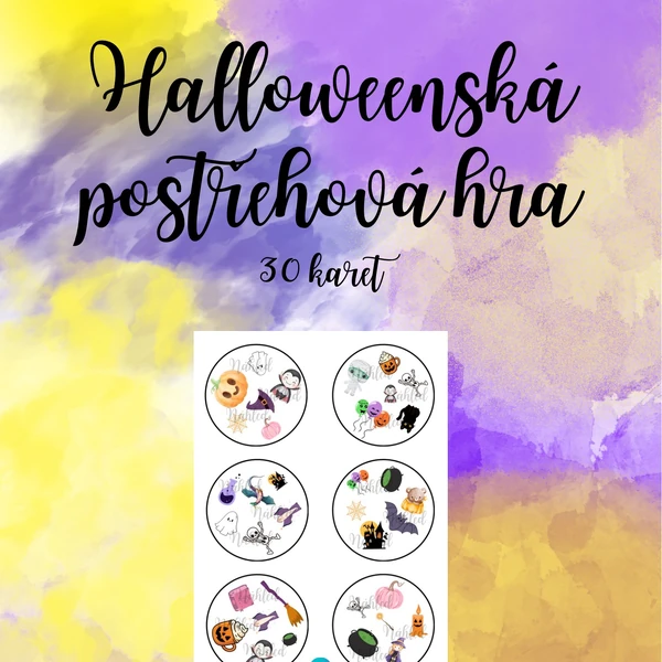 Halloweenská postřehová hra