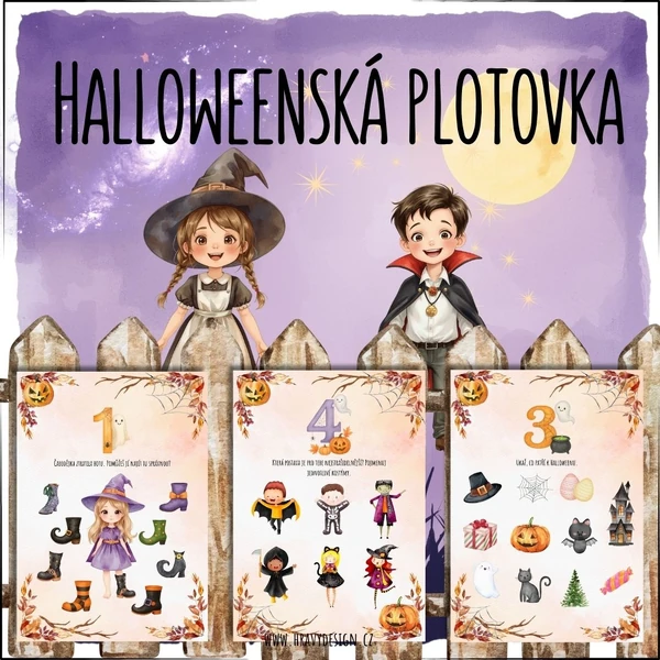 Halloweenská plotovka/stezka