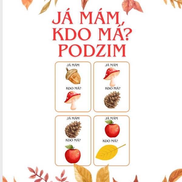 Já mám, kdo má? PODZIM