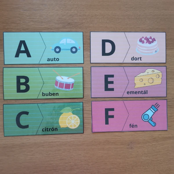 Dup puzzle - ABECEDA
