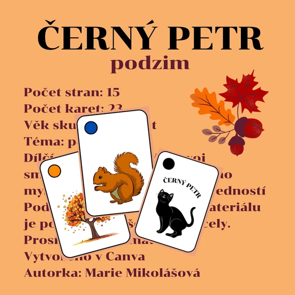 Černý petr: PODZIM
