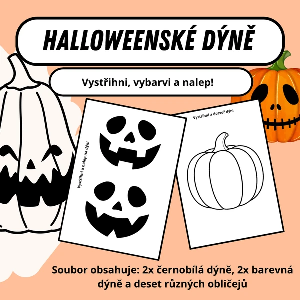 Halloweenské dýně
