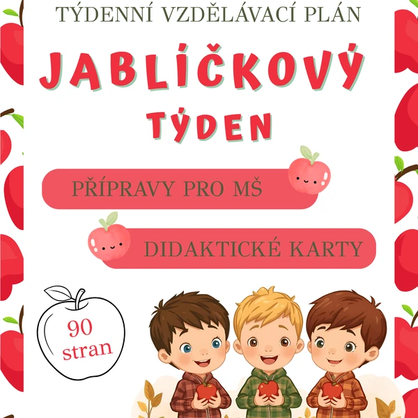 Jablíčkový týden, podzim - přípravy, didaktika