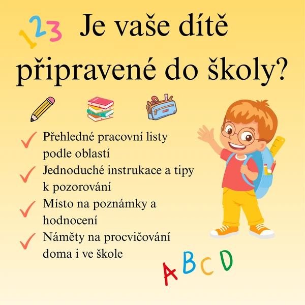 Školní zralost doma: Otestujte své dítě v 10 jednoduchých úkolech 