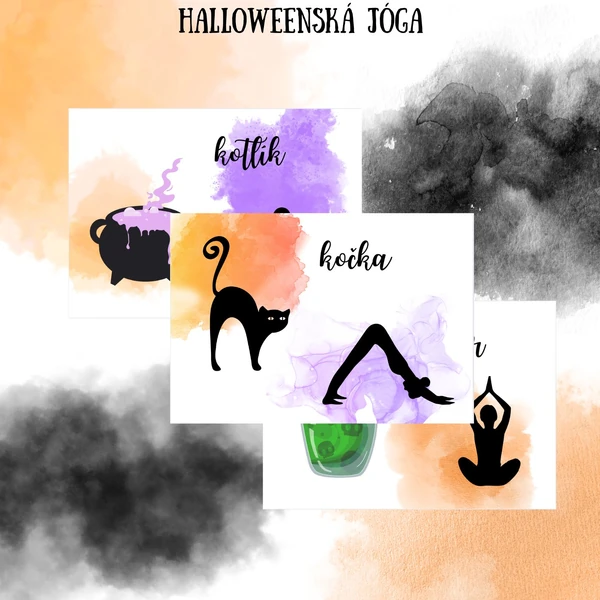 Halloweenská jóga