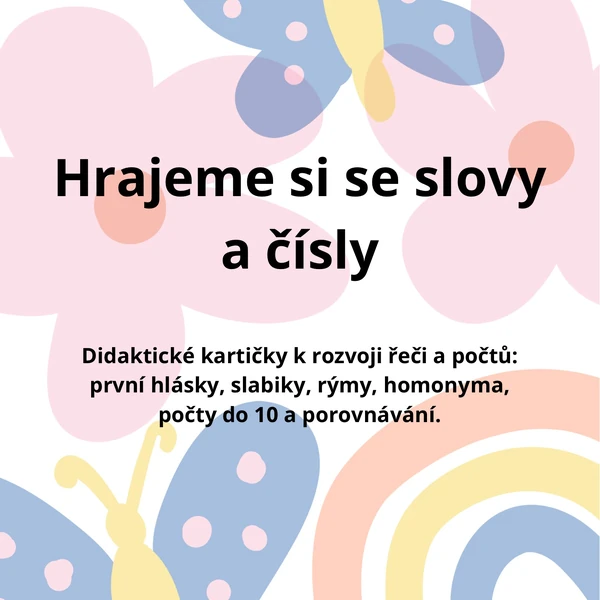 Hra na rozvoj řeči a počtů 
