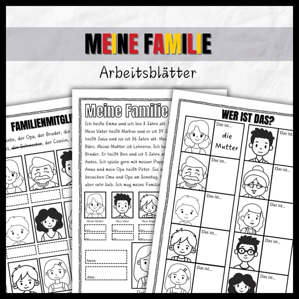 Moje rodina | Meine Familie 