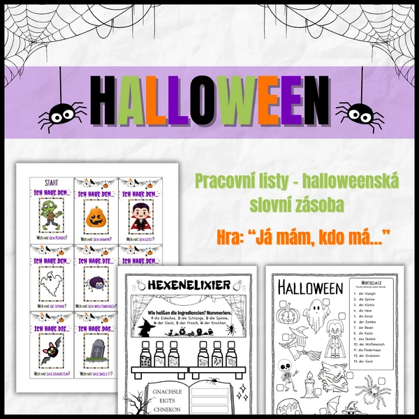 HALLOWEEN v němčině