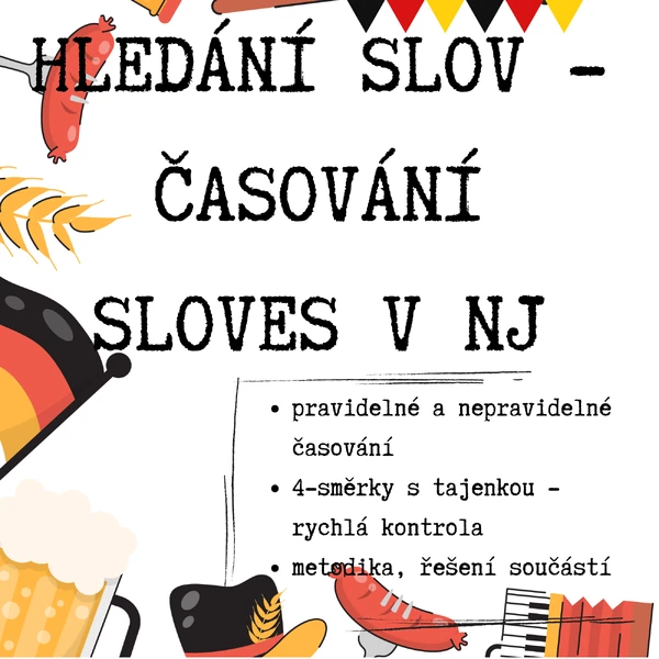 HLEDEJ SLOVA - časování sloves v němčině