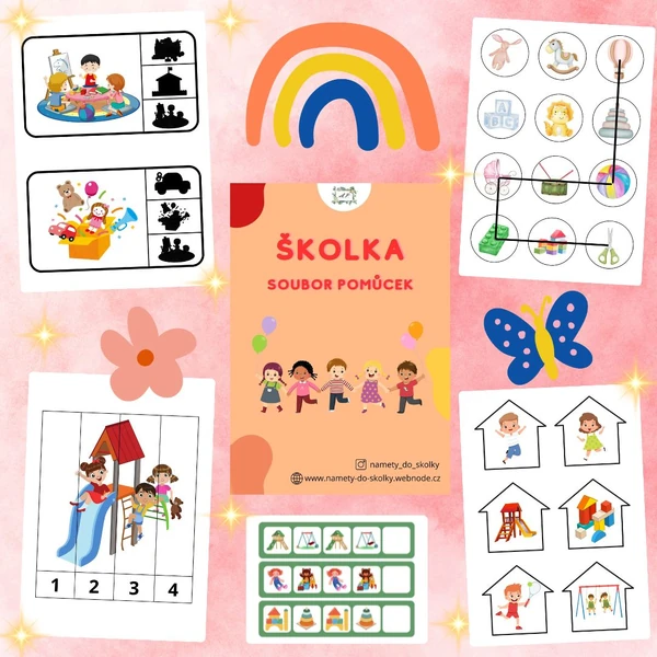 Školka - Soubor pomůcek 