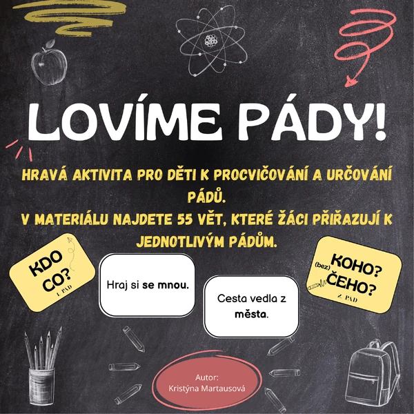 Lovíme pády - Hravá aktivita pro děti