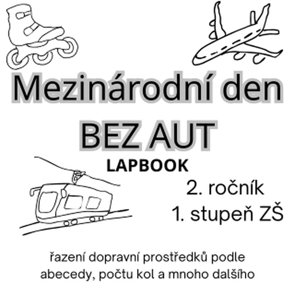 BEZ AUT - mezinárodní den LAPBOOK