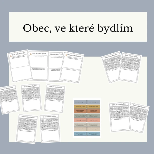 Obec, ve které bydlím
