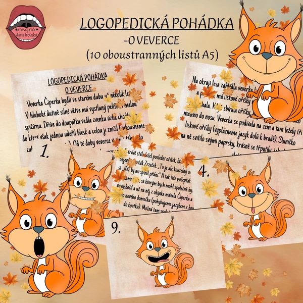 LOGOPEDICKÁ POHÁDKA: O VEVERCE