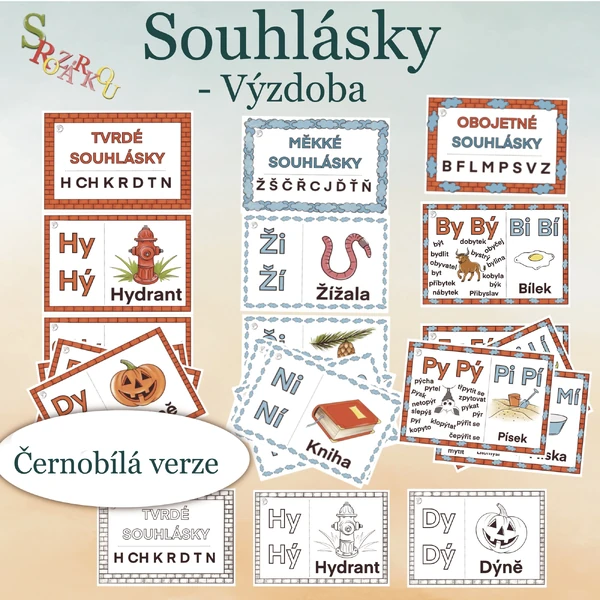 Souhlásky S Rozárkou – hravě a neustále na očích