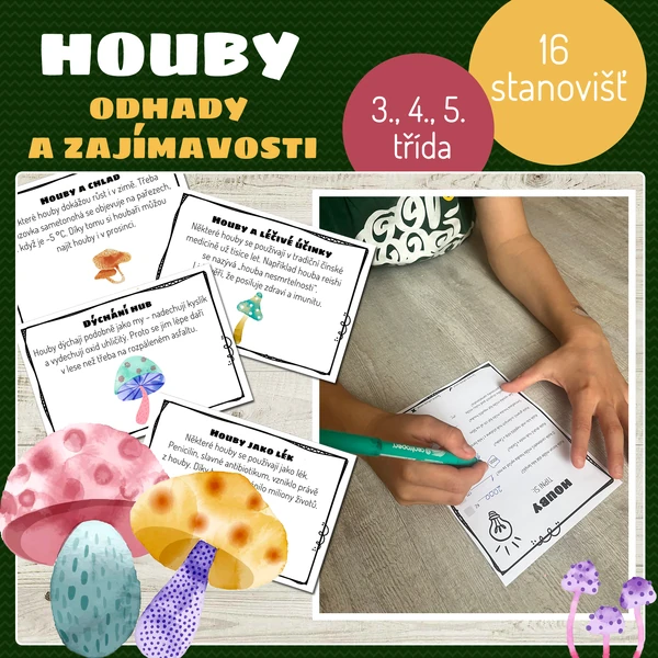 Houby - odhady a zajímavosti