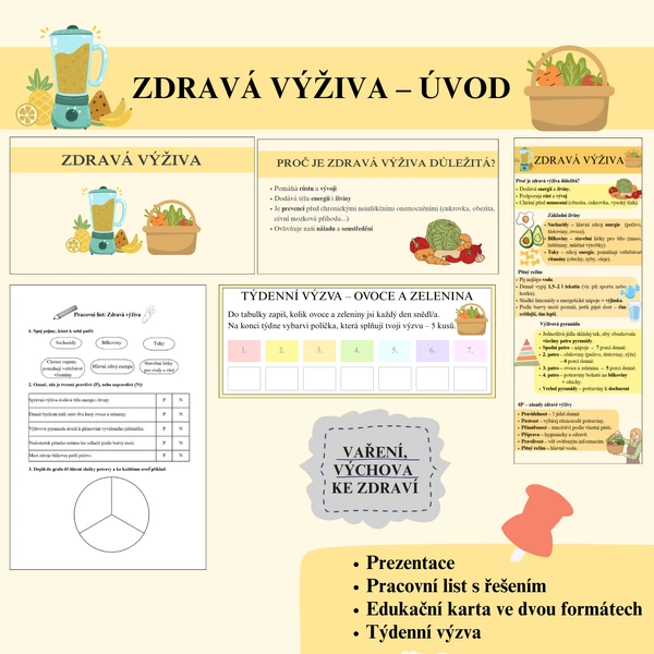 Zdravá výživa – úvod