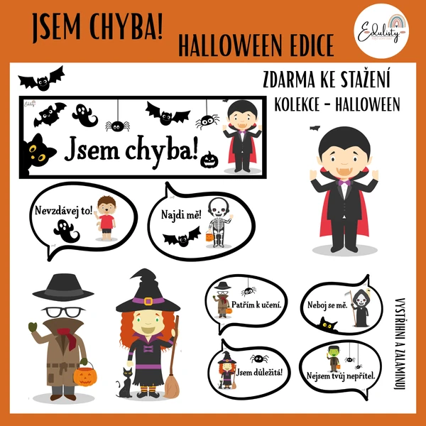 Jsem chyba! – Halloween edice (ZDARMA ke stažení)