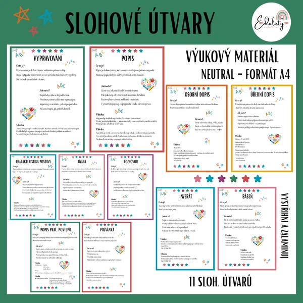 Slohové útvary – přehledně a s ukázkami