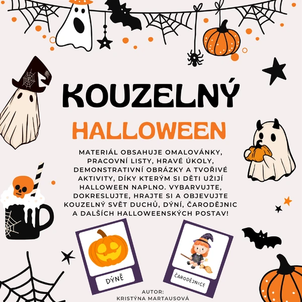 Kouzelný Halloween - Sbírka aktivit pro děti