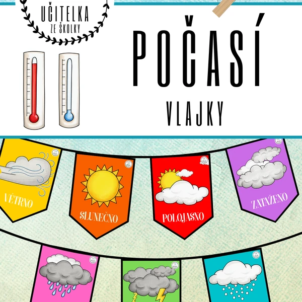 POČASÍ - VLAJKY