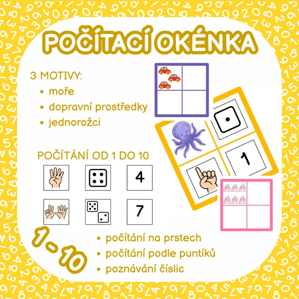 POČÍTACÍ OKÉNKA