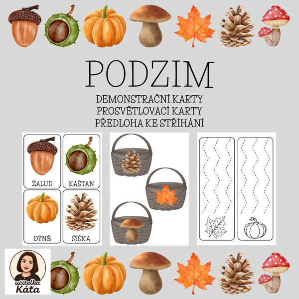 PODZIM - 3 AKTIVITY