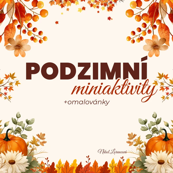 Podzimní Miniaktivity (pro děti 3–4 roky)
