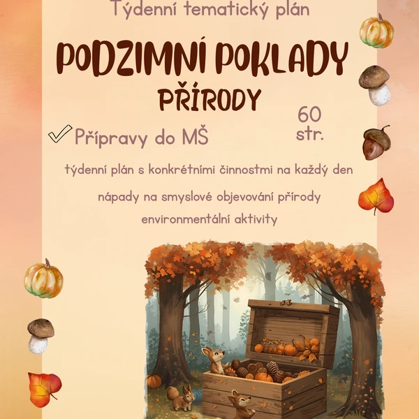Podzim: poklady přírody, dary podzimu