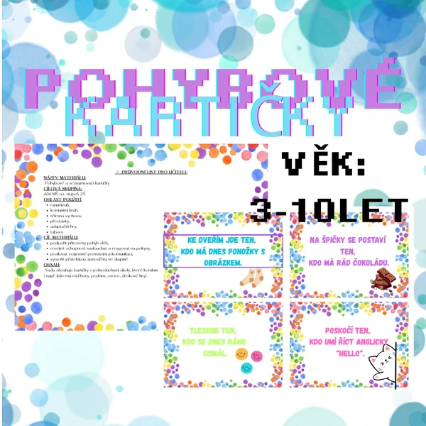 POHYBOVÉ KOMUNIKAČNÍ KARTIČKY