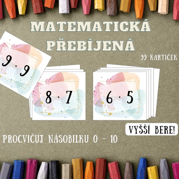 Přebíjená - násobilka