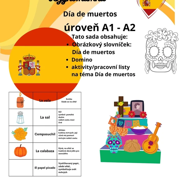Aktivity na Día de muertos
