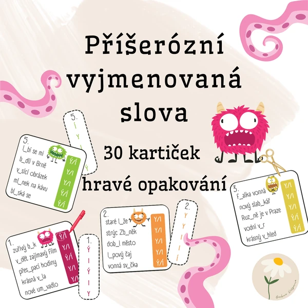 Příšerózní vyjmenovaná slova