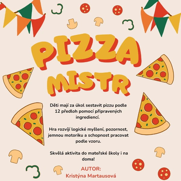 Pizza mistr - Sestav si svou pizzu!