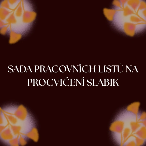 Pracovní list - slabiky
