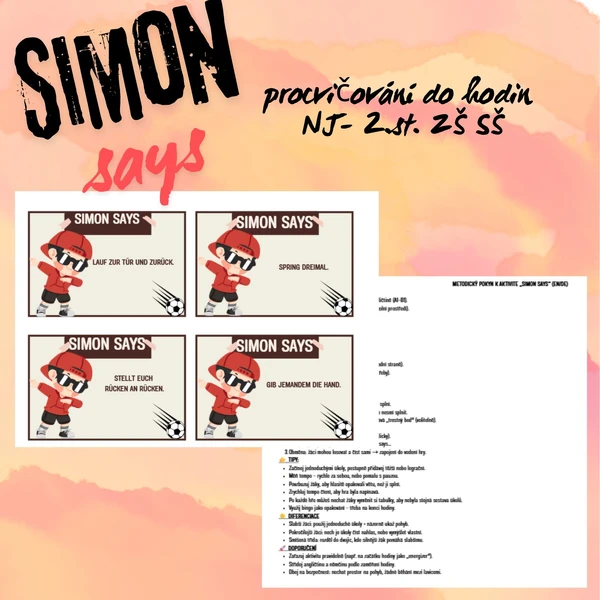 Simon sagt - NJ kartičky