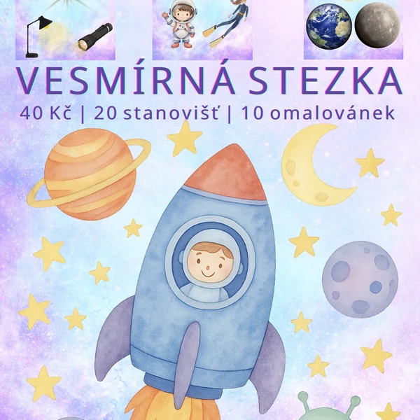 👨‍🚀🚀 VESMÍRNÁ STEZKA 🔭☄️