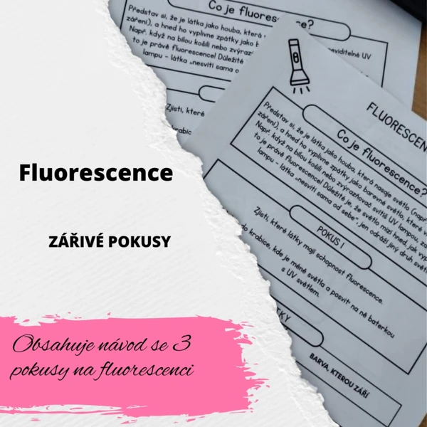 Laboratorní cvičení Fluorescence