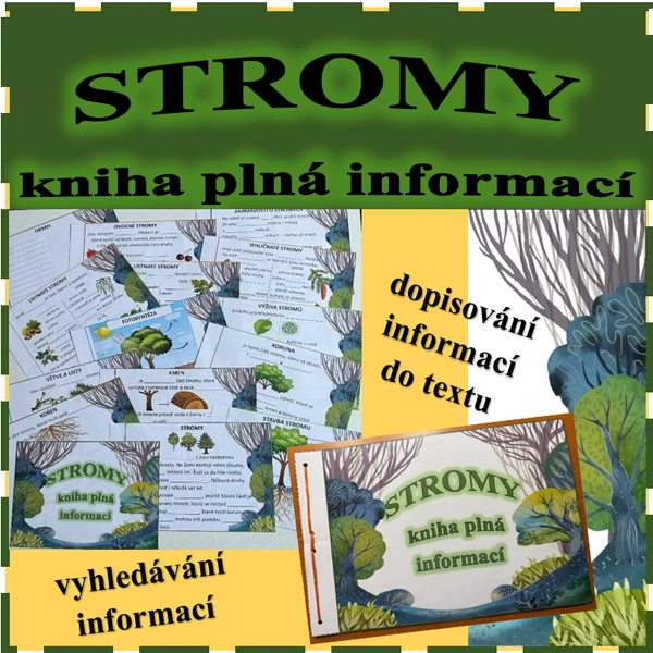 STROMY - kniha plná informací