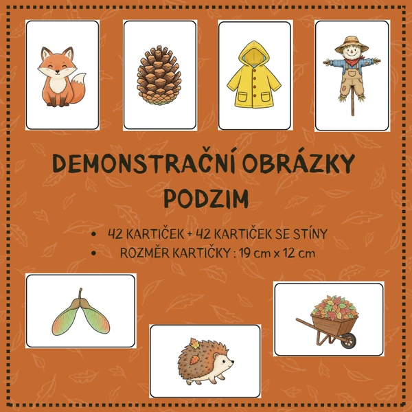 PODZIM - demonstrační obrázky