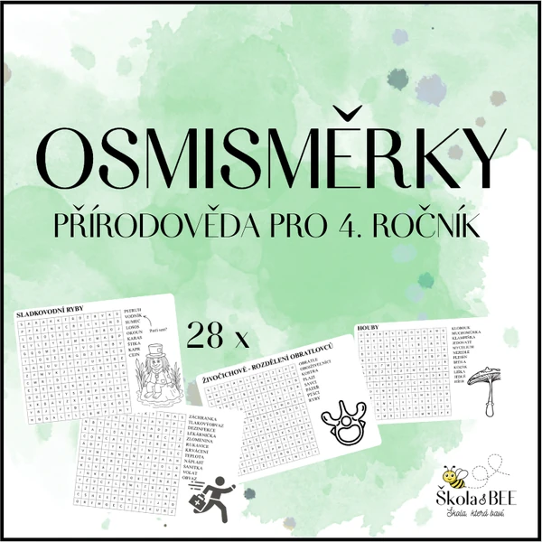 Přírodověda 4 - osmisměrky