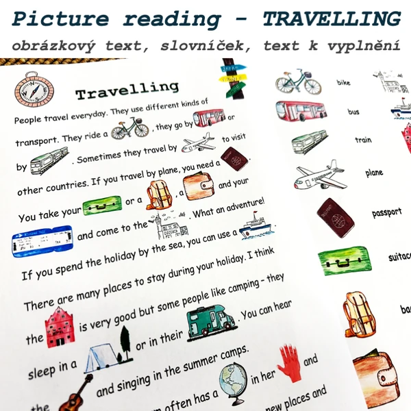 Picture reading - Travelling