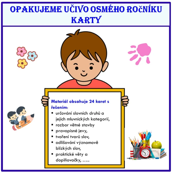 OPAKOVÁNÍ UČIVA 8. ROČNÍKU