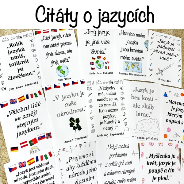 Citáty o jazycích