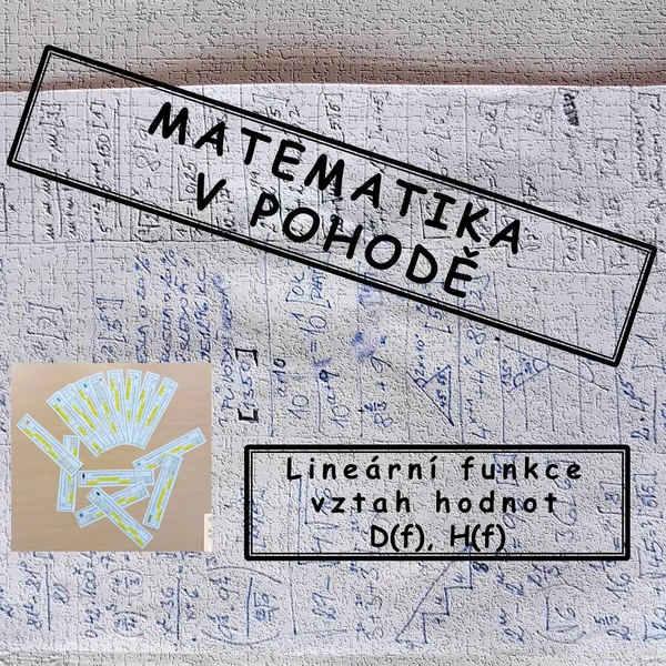 Lineární funkce vztah hodnot D(f), H(f)