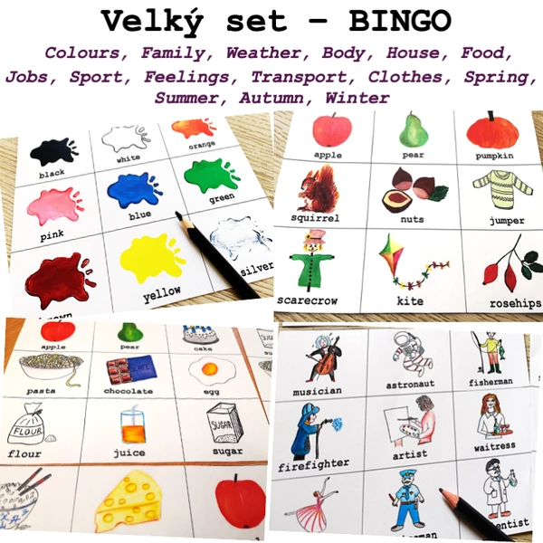Velký set - BINGO