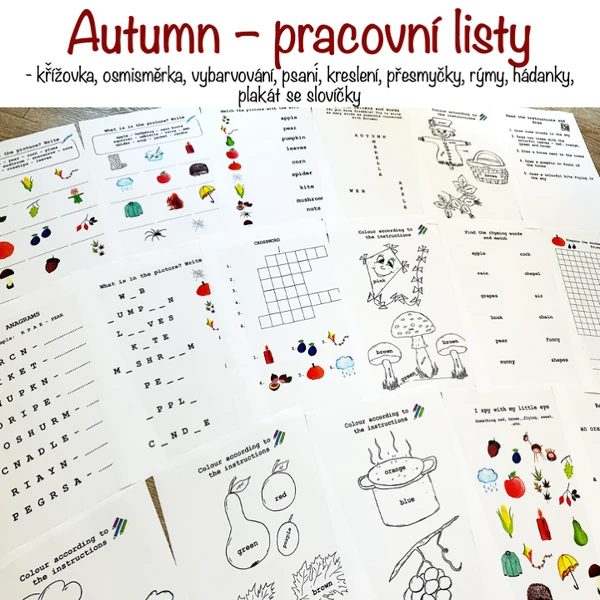 Pracovní listy - AUTUMN