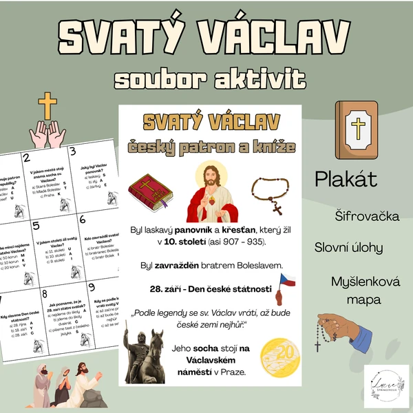 SVATÝ VÁCLAV - soubor aktivit