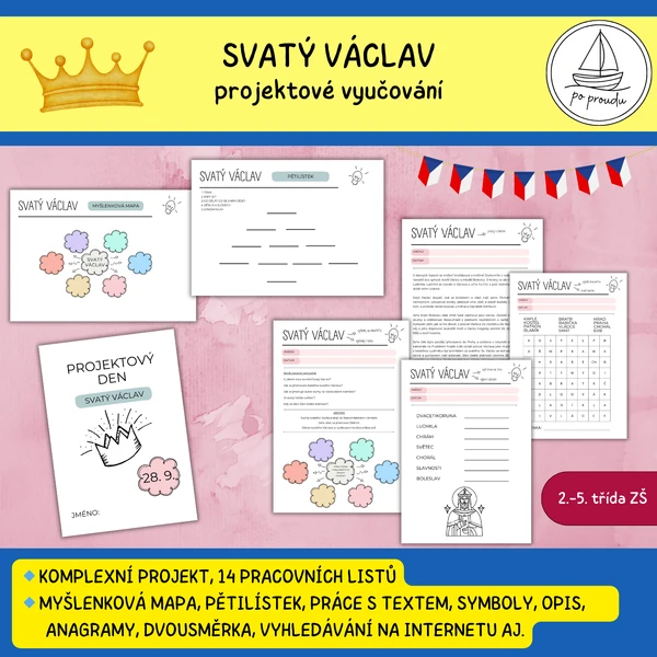 Svatý Václav - projektový den pro 1. stupeň